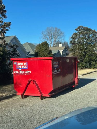 Dumpster Rental Service Evans Ga Junk In The Box Updates 2 2 2026 9