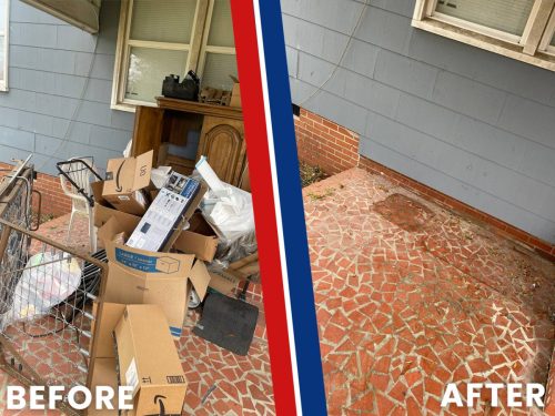 Evans Georgia Dumpster Rental Companies Before And After Junk In The Box 7 13 2026 2