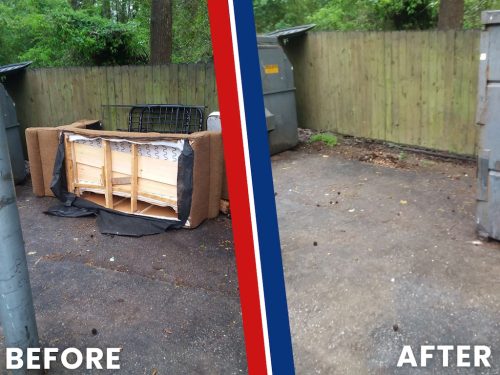 Evans Georgia Dumpster Rental Companies Before And After Junk In The Box 7 20 2026 7