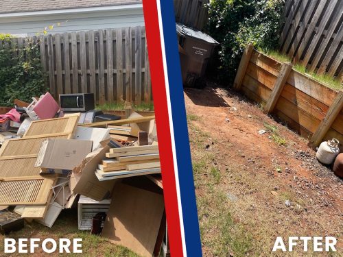 Evans Georgia Dumpster Rental Companies Before And After Junk In The Box 8 3 2026 3