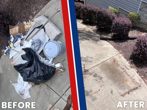 Evans Georgia Junk Removal Companies Before And After Junk In The Box 6 29 2026 1