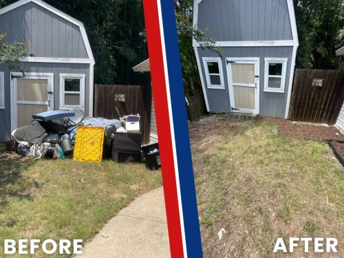 Evans Georgia Junk Removal Companies Before And After Junk In The Box 6 29 2026 2