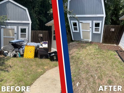 Evans Georgia Junk Removal Companies Before And After Junk In The Box 7 6 2026 2