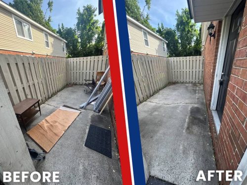 Evans Georgia Junk Removal Services Before And After Junk In The Box 5 18 2026 3