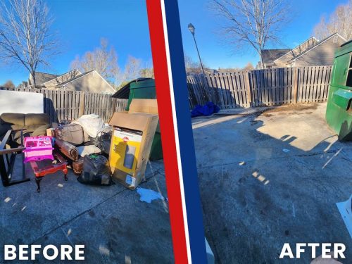 Junk Removal Service Evans Ga Before And After Junk In The Box 1 19 2026 1