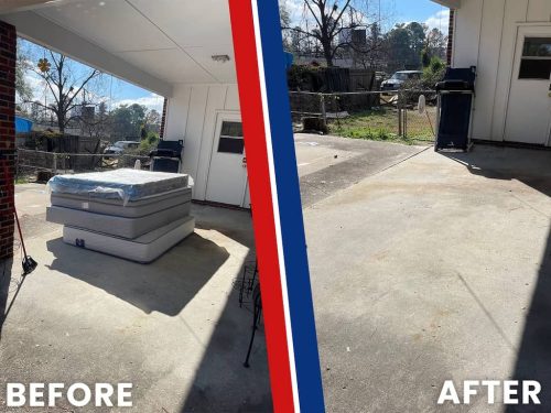 Junk Removal Service Evans Ga Before And After Junk In The Box 1 26 2026 11